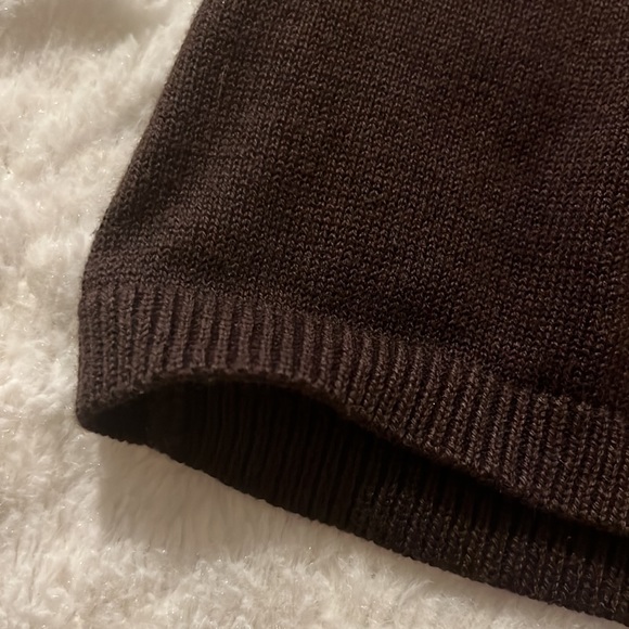 WOOLRICH BROWN SWEATER SIZE MEDIUM - Picture 5 of 8